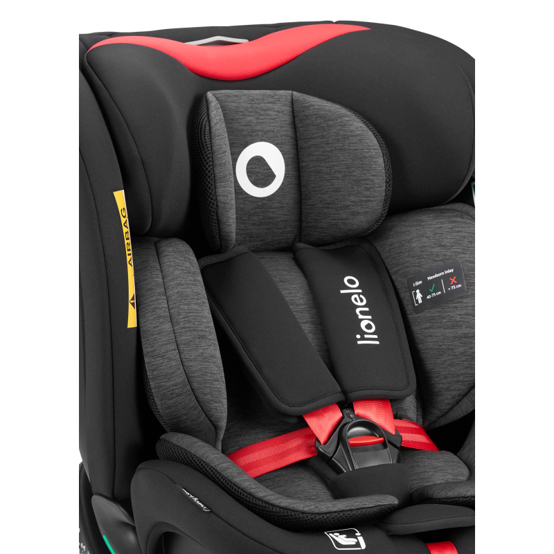 Lionelo - Navy I-Size - Black Red