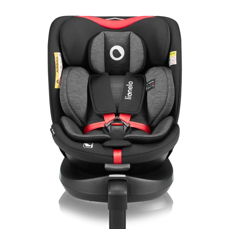 Lionelo - Navy I-Size - Black Red