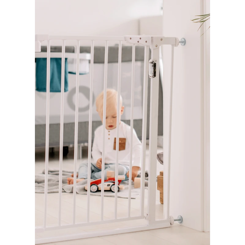 Lionelo - Truus Led - Safety Gate - White