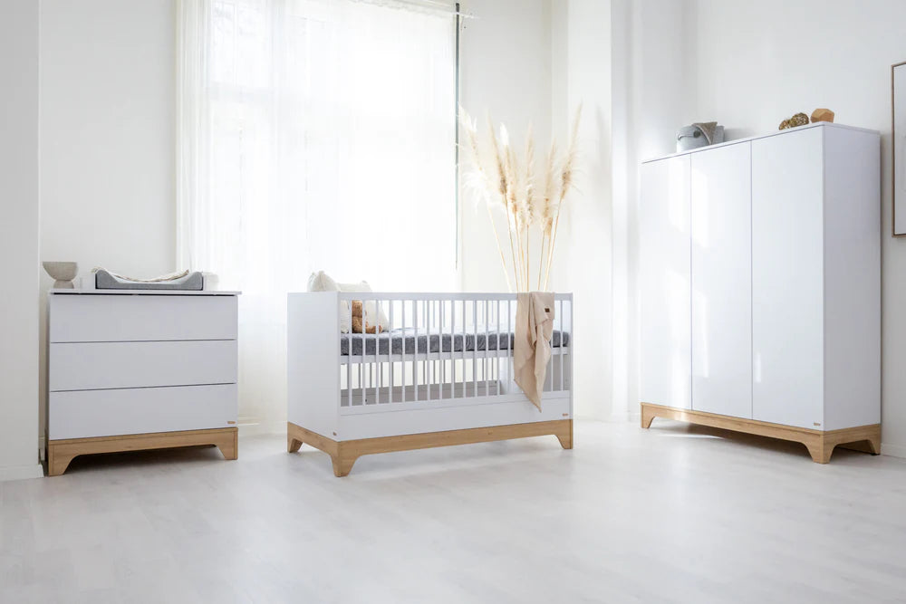 Faktum - Lumina Full Nursery Bedroom - White