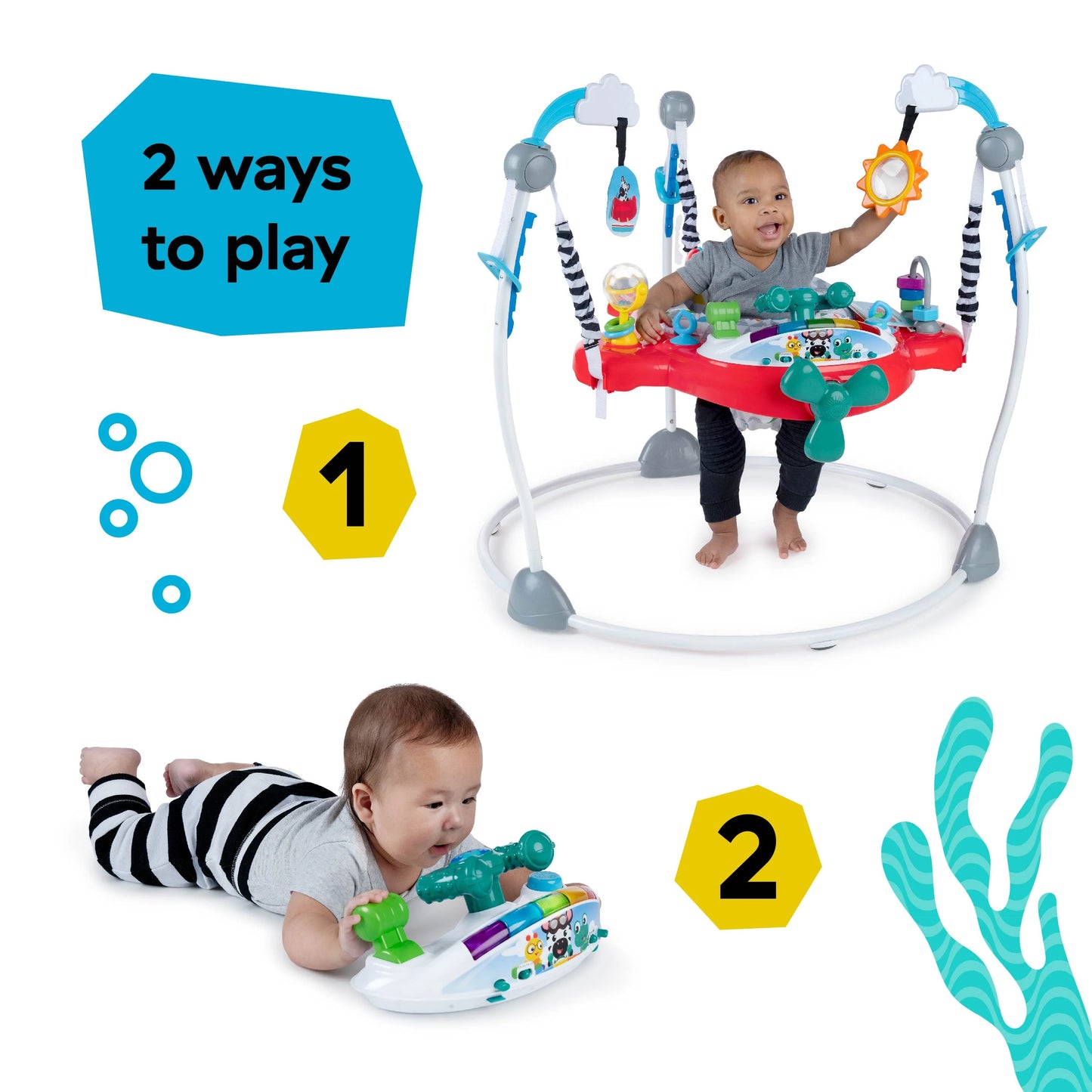 Kids2 - Be OE 2in1 - Airplane Jumper
