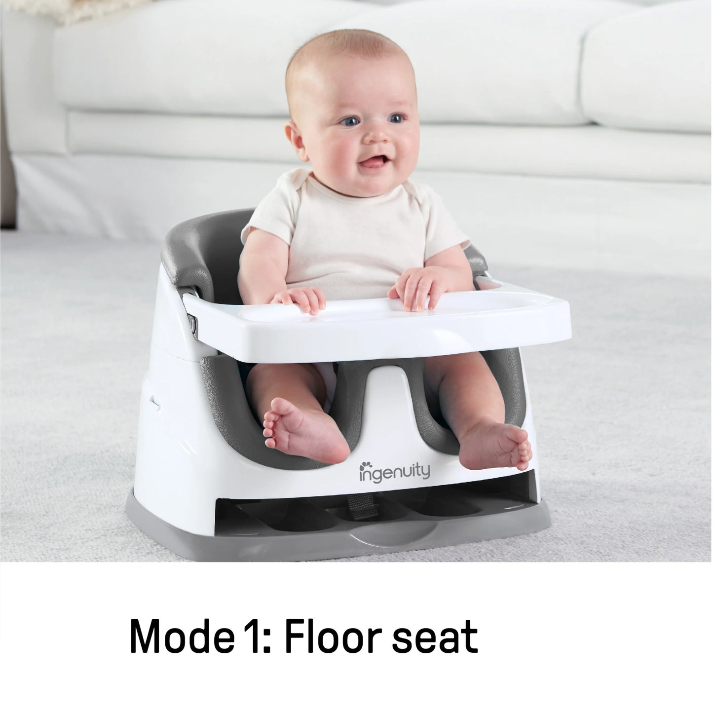 Kids2 - Ingenuity  Baby Base - 2in1 Seat - Slate