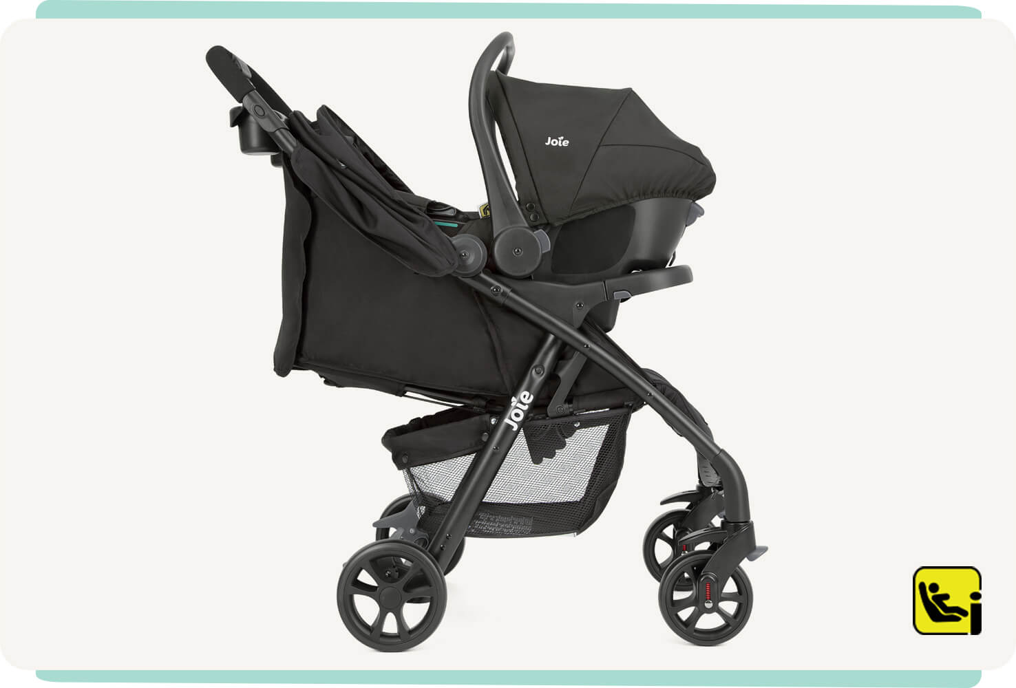 Muze LX  Travel system Coal