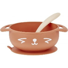 Kit TAST'ISY Fox (silicon bowl + spoon)