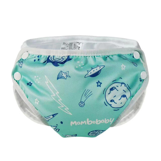 Mambobaby - Toddler Swim Diaper - Ocean Blue