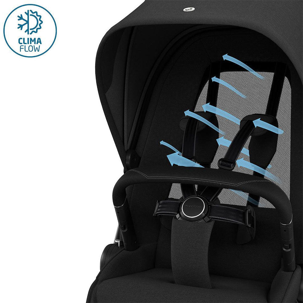 FAME - TWILLIC BLACK 4 Piece Bundle

Fame Stroller.
Carrycot.
Pebble 360 Pro Car Seat.
FamilyFix 360 Pro Base.