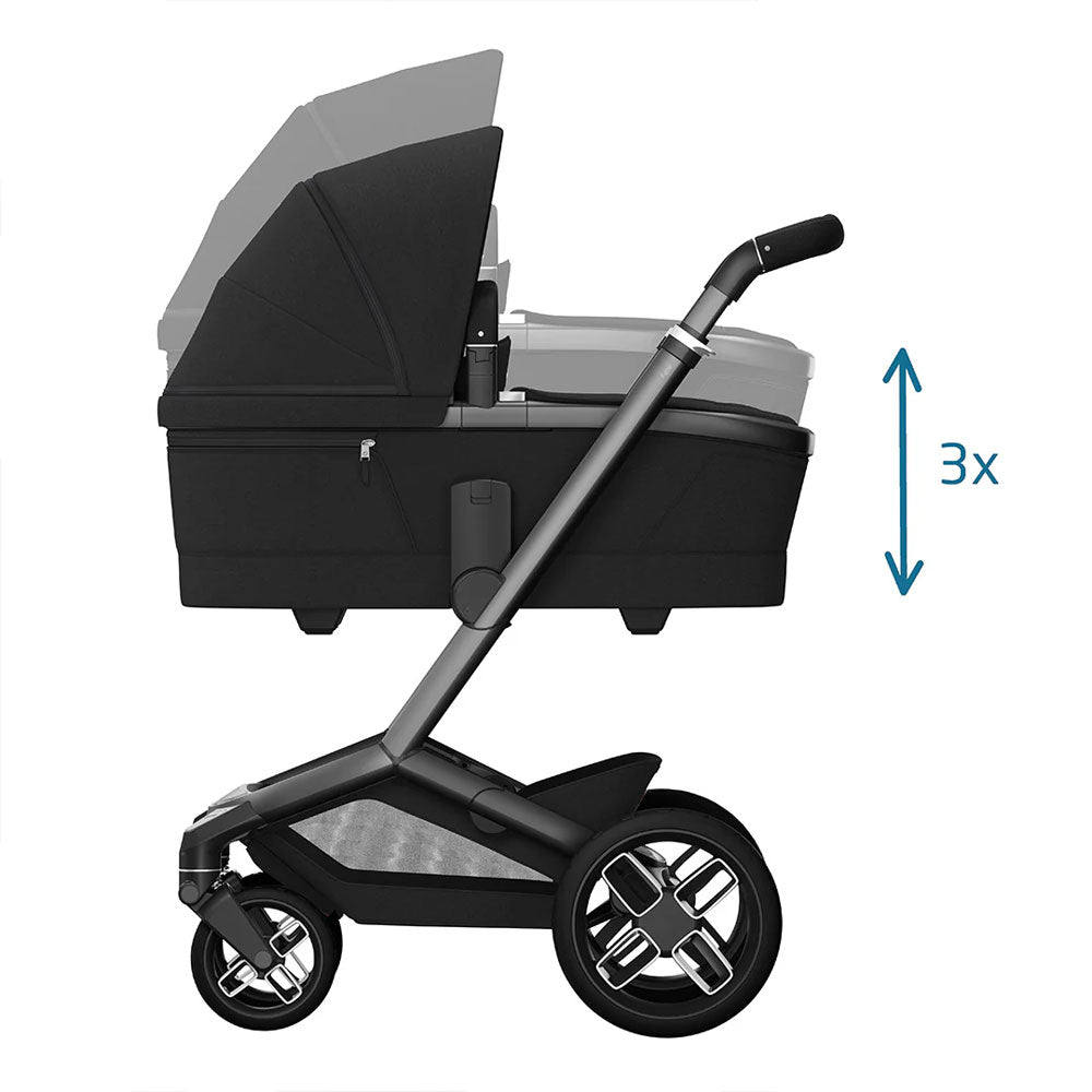 FAME - TWILLIC BLACK 4 Piece Bundle

Fame Stroller.
Carrycot.
Pebble 360 Pro Car Seat.
FamilyFix 360 Pro Base.