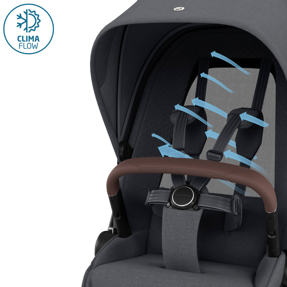 MAXI COSI FAME STROLLER - TWILLIC GRAPHITE