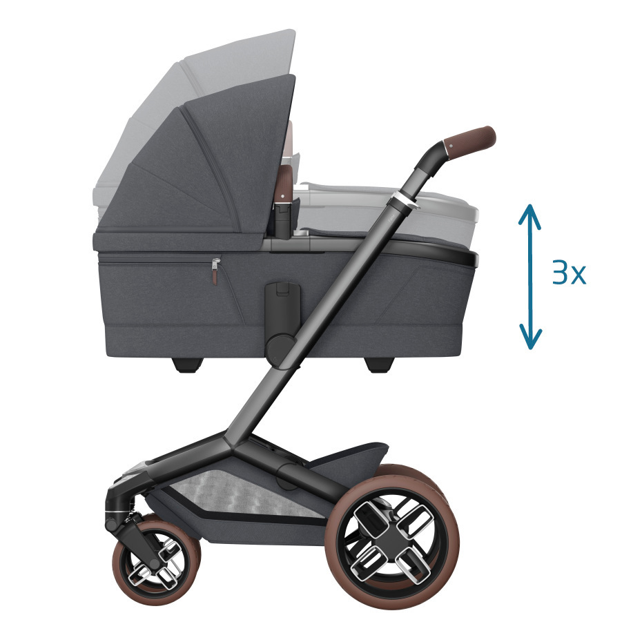 FAME - TWILLIC GRAPHITE 4 Piece Bundle

Fame Stroller.
Carrycot.
CabrioFix i-Size Car Seat.
CabrioFix i-Size Base.
