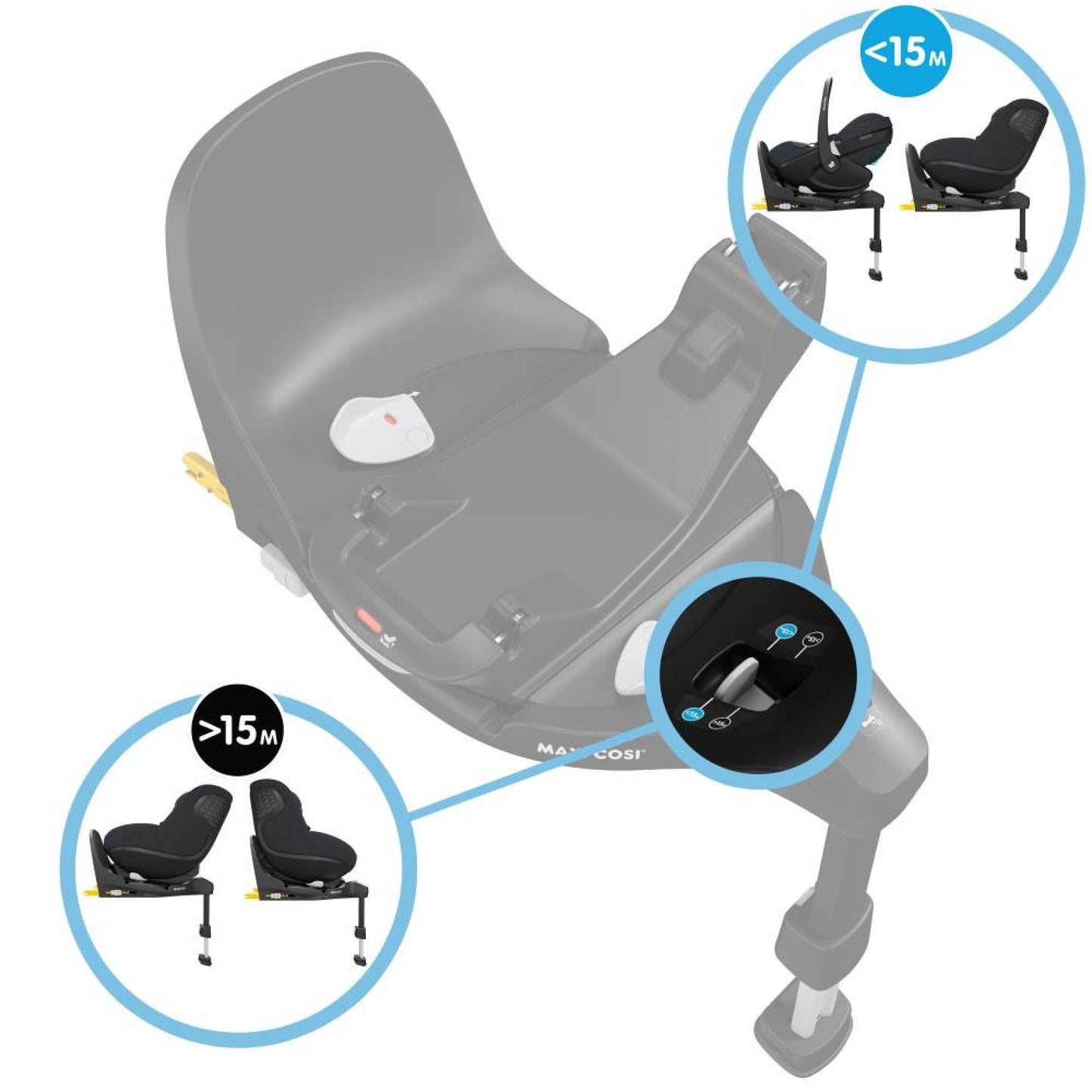 Maxi-Cosi - FamilyFix Base - 360 Pro - Black