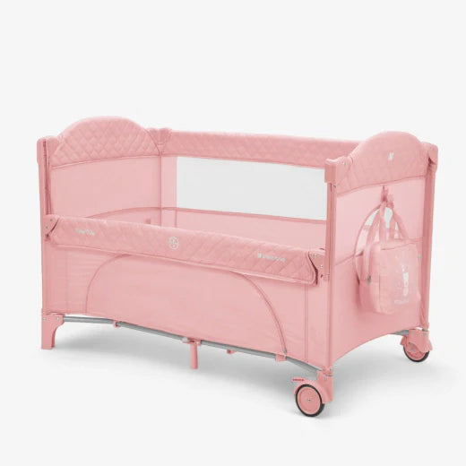 Baby cot 2 levels Milky Way Pink 2023