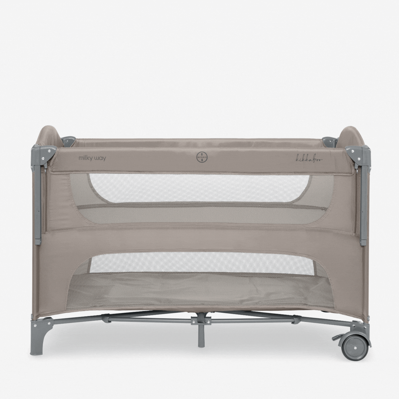 Kikkaboo - Milky Wat Crib 2-Levels - Beige