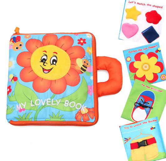 Tumama Kids - Baby Quiet Book - My Lovely Cloth Book