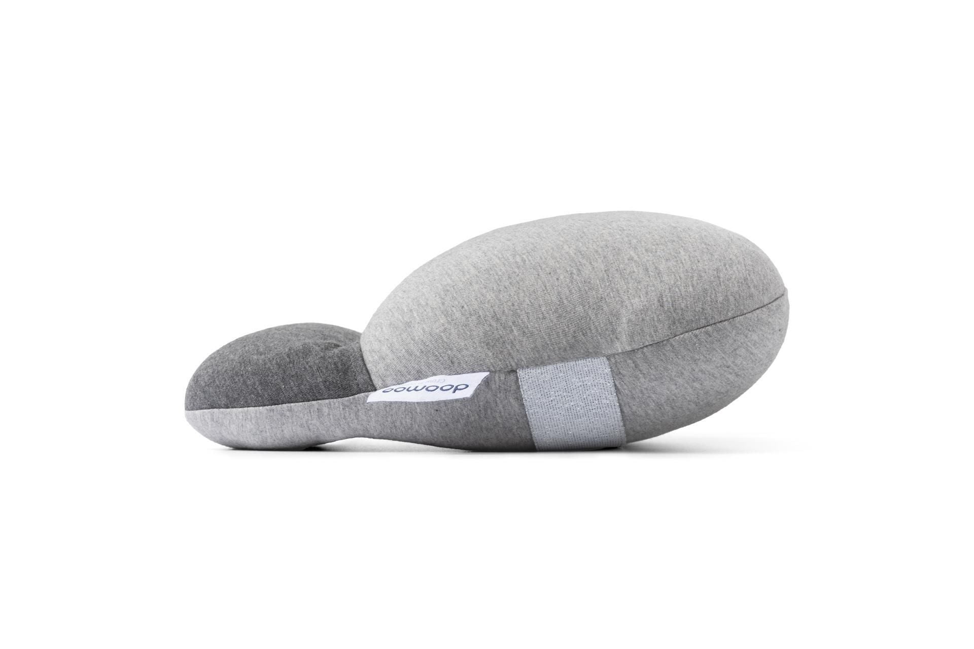 DOOMOO ON THE GO PILLOW - GREY
