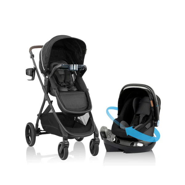 EVENFLO SHYFT INTUITI PLUS TRAVEL SYSTEM DUBHAN BLACK