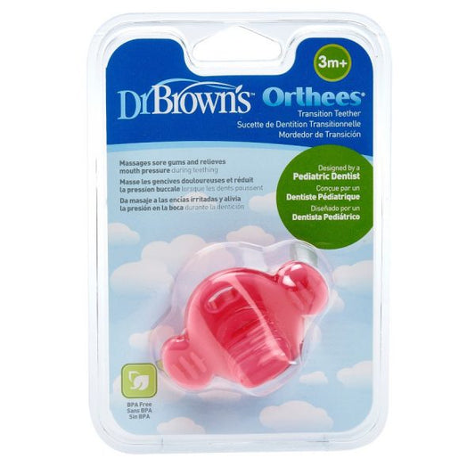 Transition Teethers, Pink, 3m+