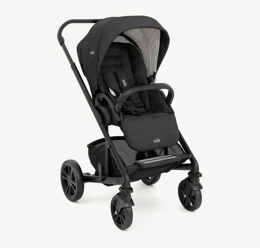 Chrome stroller Shale + Gemm car seat