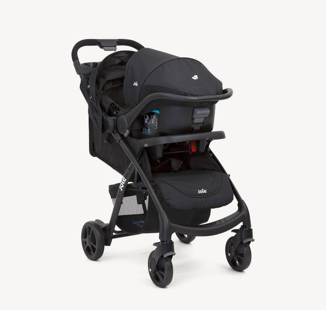 Muze LX  Travel system Coal
