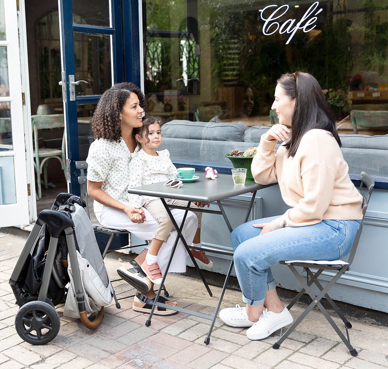 Finiti stroller signature Oyster + Sprint Isofix car seat