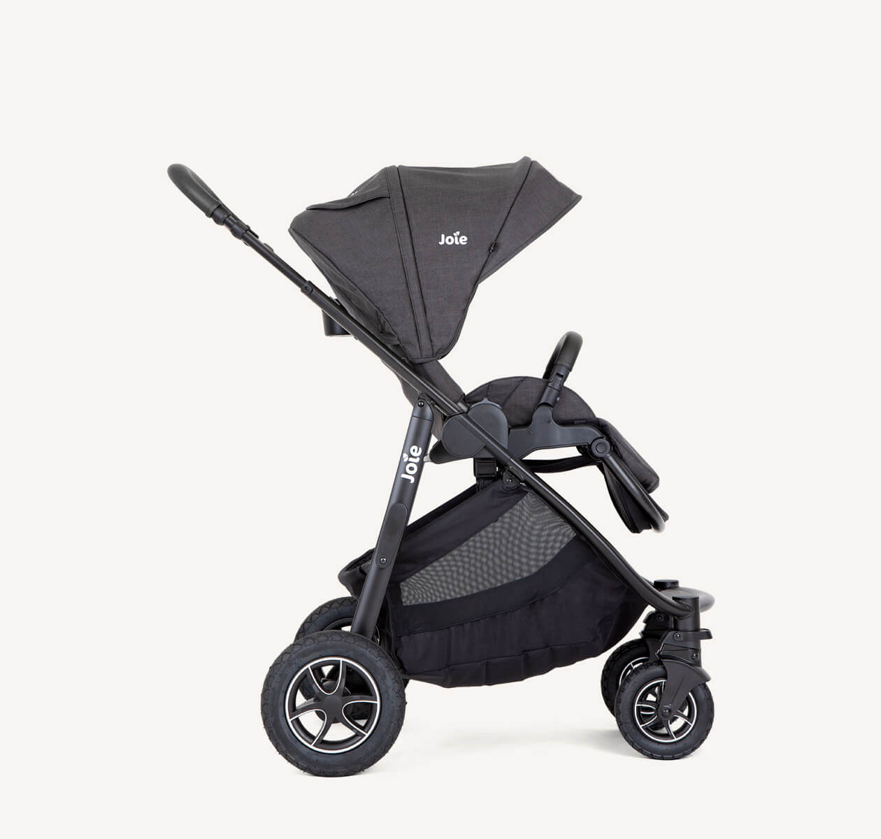 Versatrax Stroller Shale + Gemm car seat