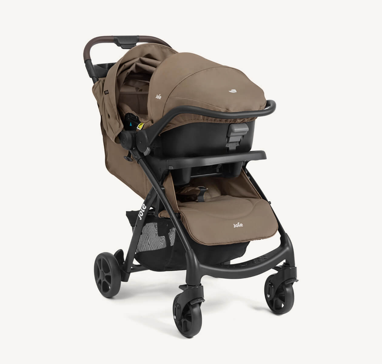 Joie - Muze XL - Travel System - Stroller Up To 22kg Baby Weight - Beige