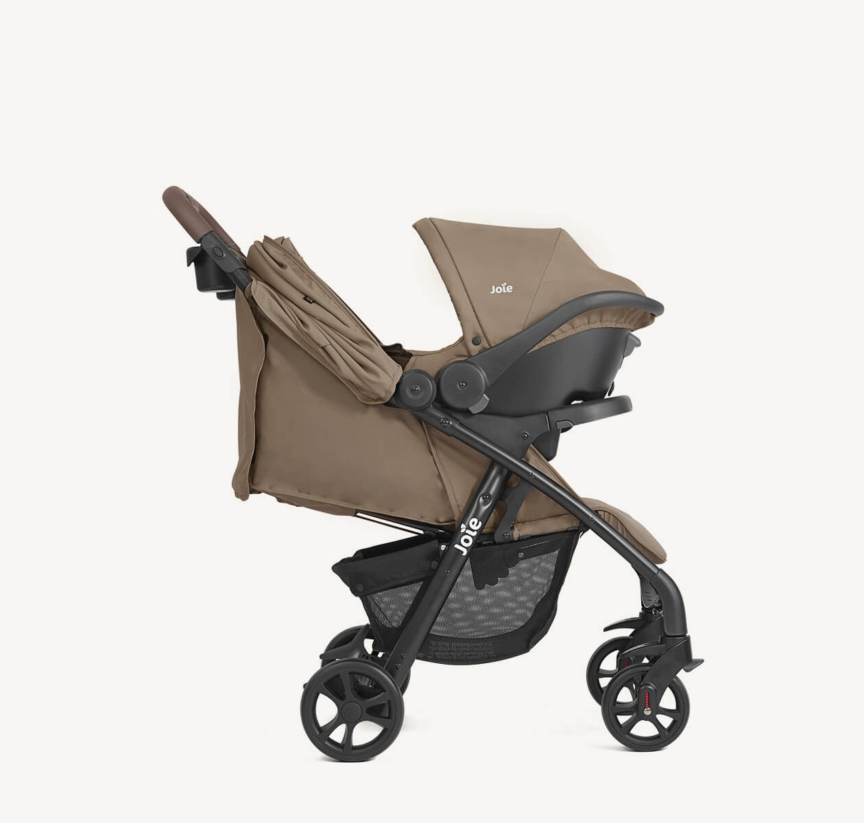 Joie - Muze XL - Travel System - Stroller Up To 22kg Baby Weight - Beige