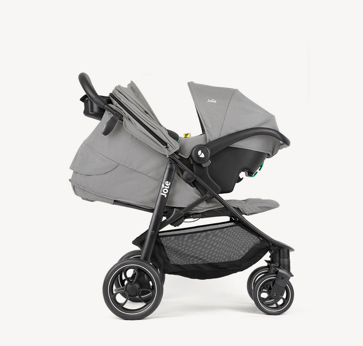 Litetrax Pebble + Gemm car seat