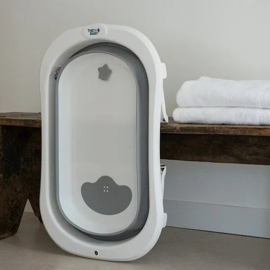 Folding & Pegboardable Bathtub -Grey