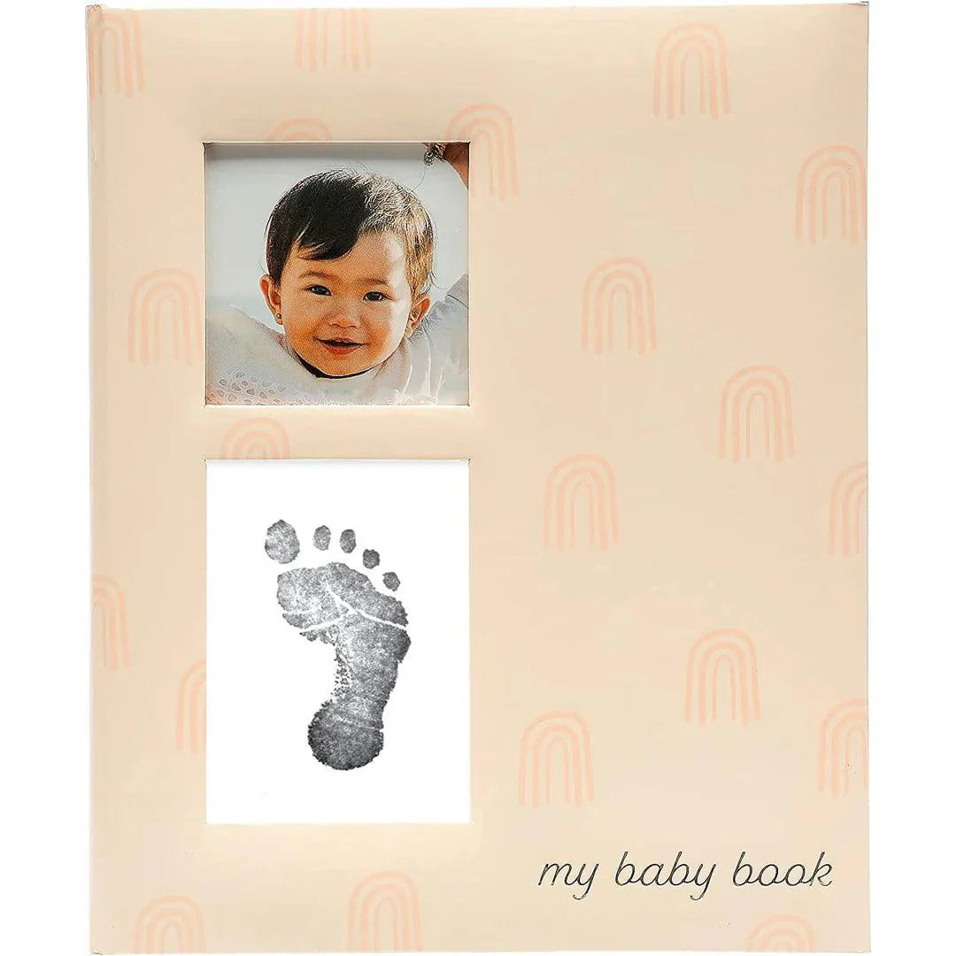 Pearhead - Rainbow Baby Book - Blush