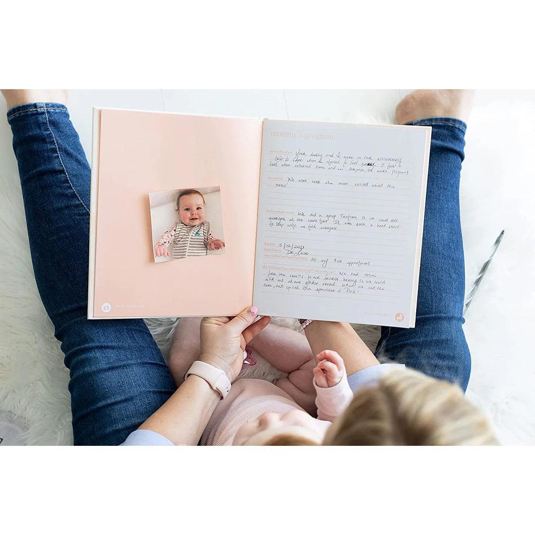 Pearhead - Rainbow Baby Book - Blush