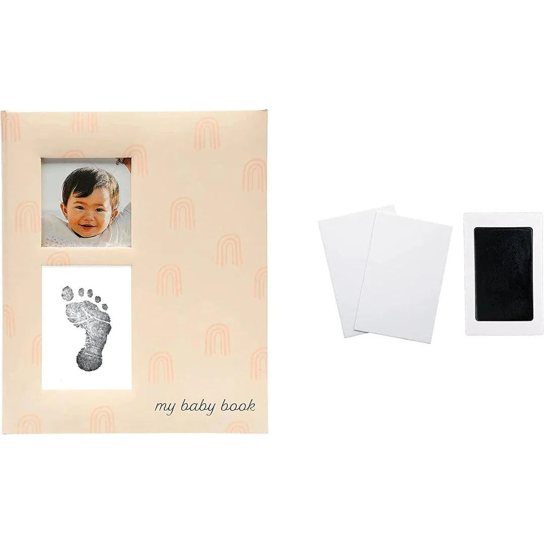 Pearhead - Rainbow Baby Book - Blush
