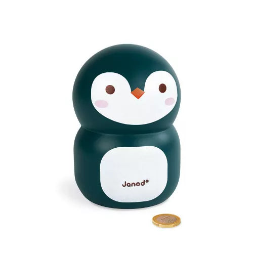 Janod Penguin Money Box