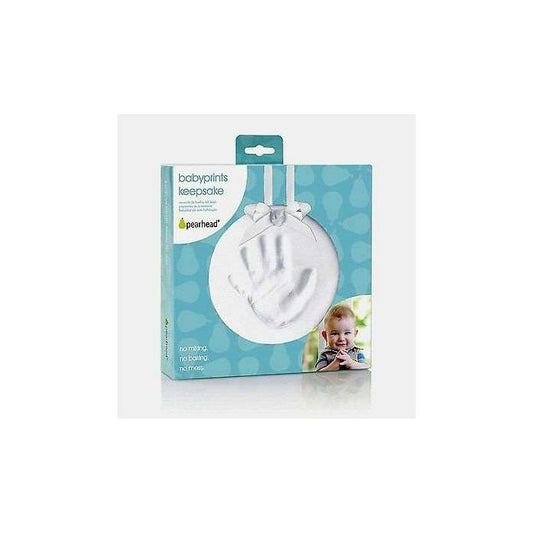 Pearhead - Baby Prints Hanging - Keepsake White