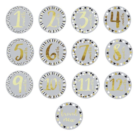 Pearhead - First Year - Foil Belly Stickers