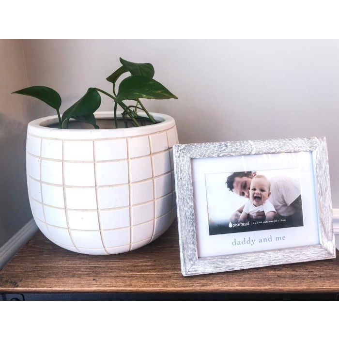 Pearhead - Daddy And Me - Sentiment Frame - Rustic