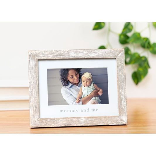 Pearhead - Mommy And Me - Sentiment Frame - Rustic