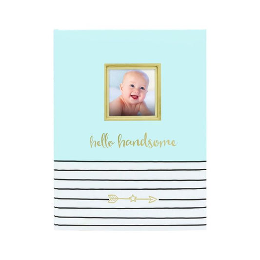 Pearhead - Baby Book Hello Baby - Blue