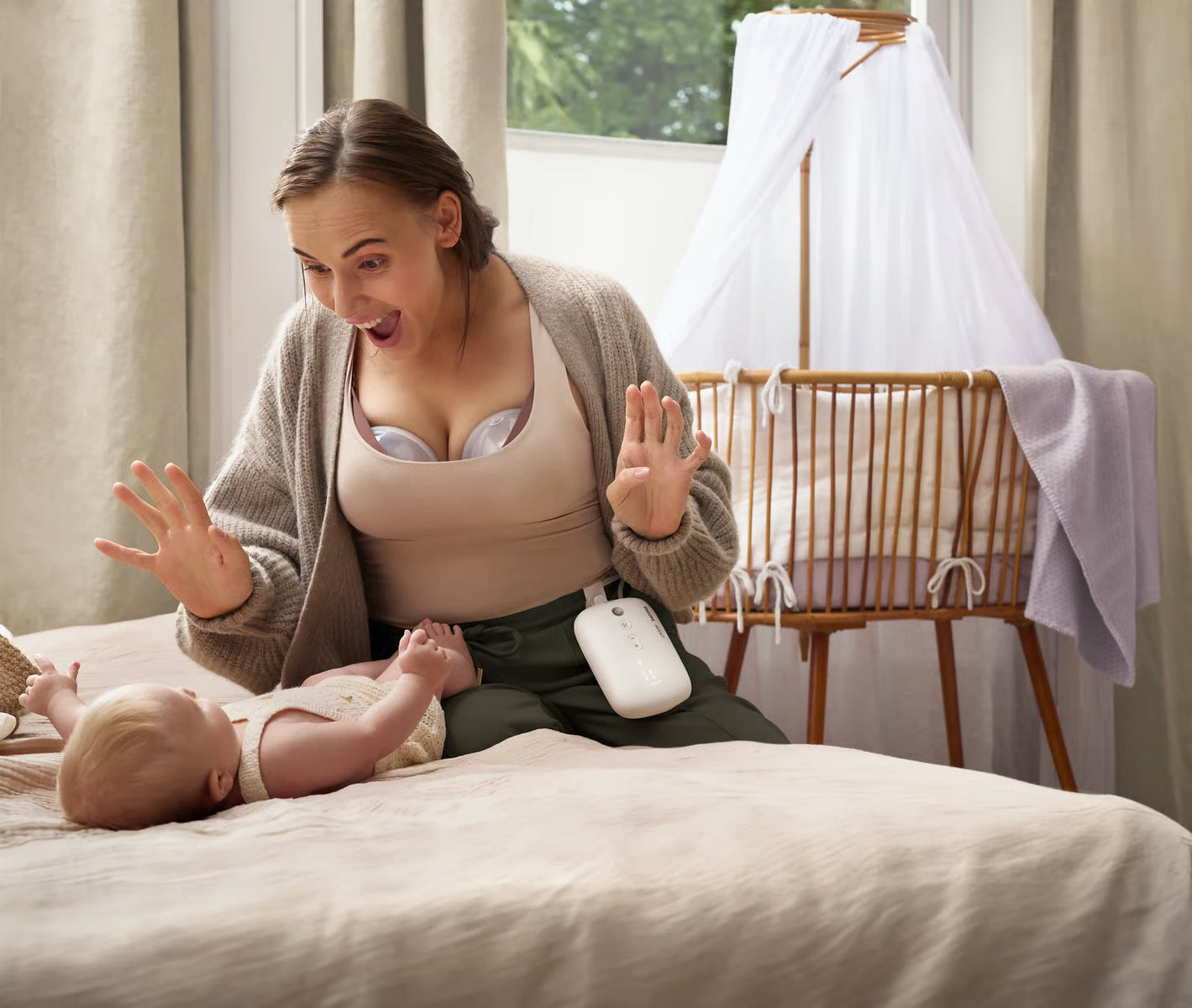 Avent - Hands-Free - Double Electric Breast Pump