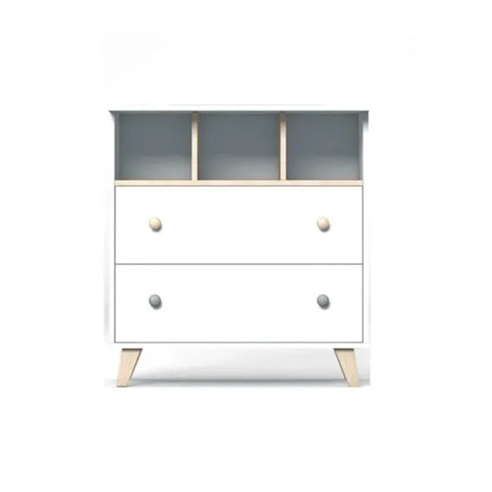 Faktum - Colette Baby Dresser - TUV Certified Nursery Chest With Soft -Close Drawres - White