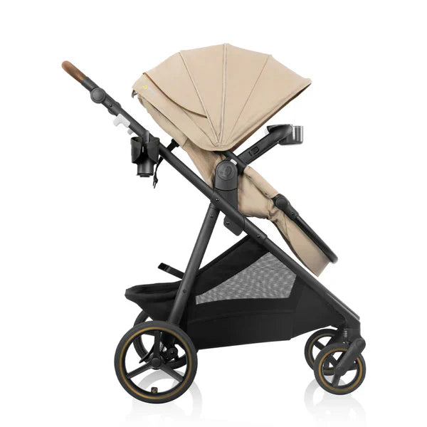 EVENFLO SHYFT INTUITI PLUS TRAVEL SYSTEM TRAVERTINE