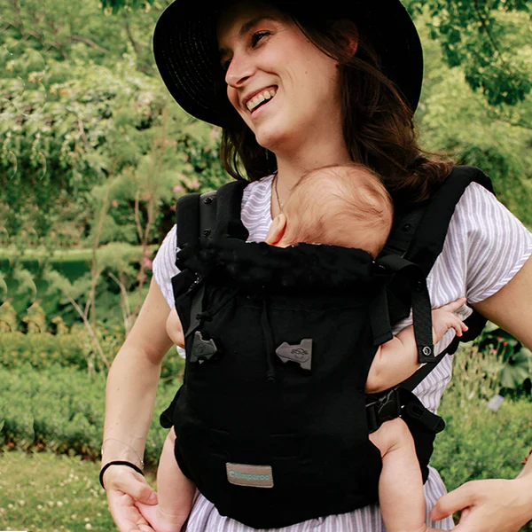 CHIMPAROO Pöopngo Baby Carrier Black