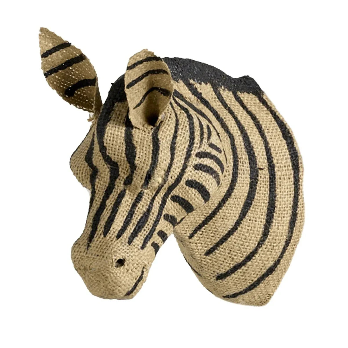 Quax Animal Trophy Zebra Xl Jute Wall Hanging