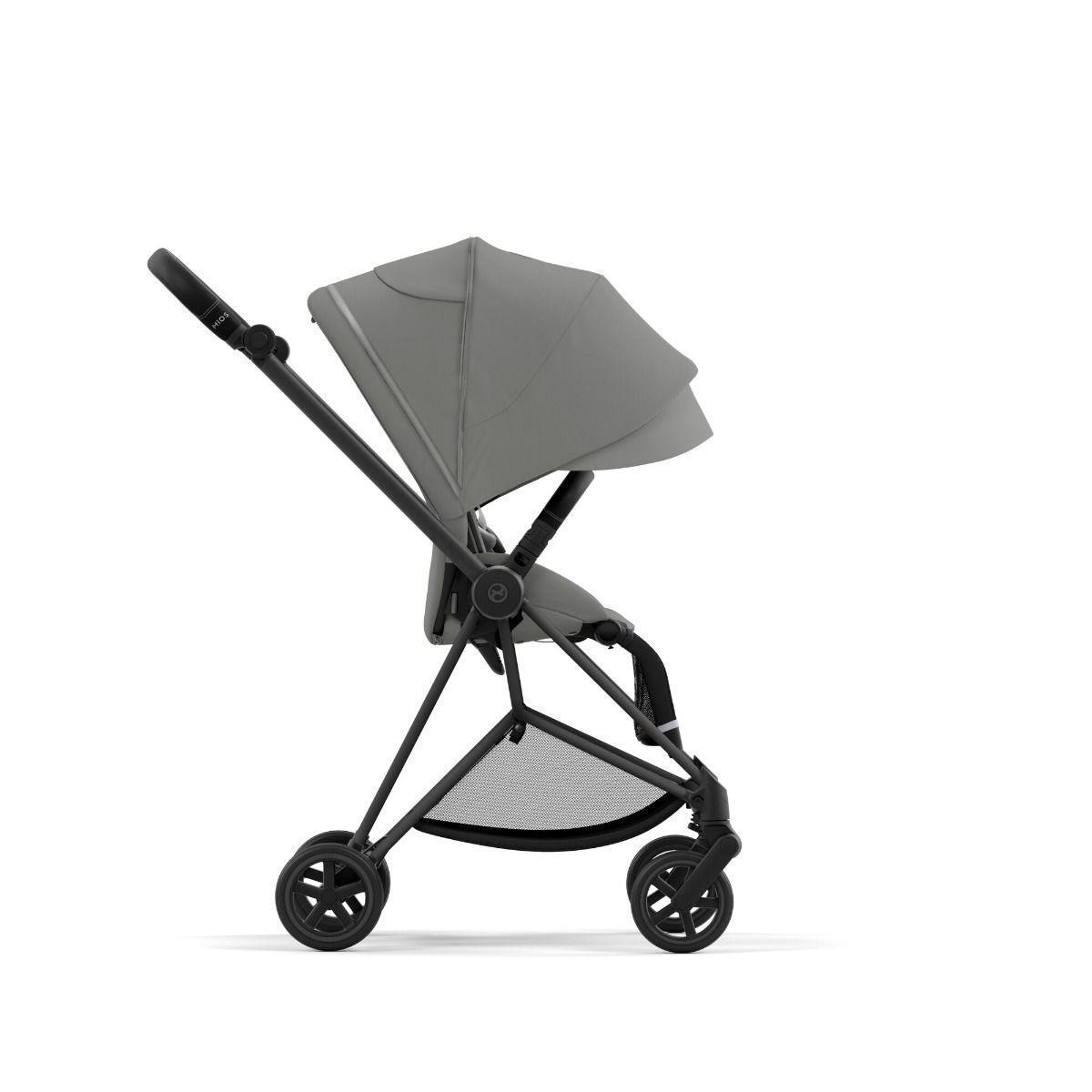 Cybex Mios Mirage Grey + Cloud-T car seat (Bassinet, Base T & Adapters are optional)