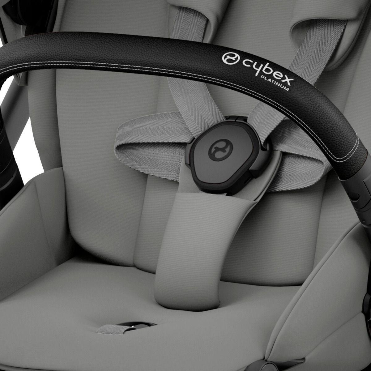 Cybex Mios Mirage Grey + Cloud-T car seat (Bassinet, Base T & Adapters are optional)
