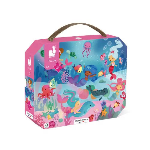 Janod - Puzzle Mermaids - 24pcs