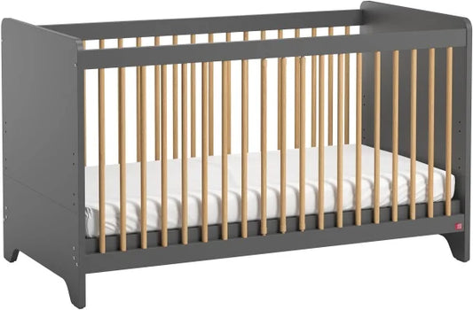 VOX Cot Bed 70x140 Leaf Graphite/Oak

Depth: 75cm
Width: 144.5cm
Height: 86cm

weight 35.15kgs (2 packages)

Graphite/Oak