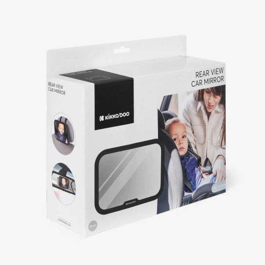 Kikkaboo - Rearview Car Mirror - Black
