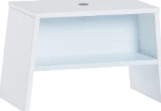 VOX Stool Tuli white/blue (L25 x W46 x H30.5) 4.35