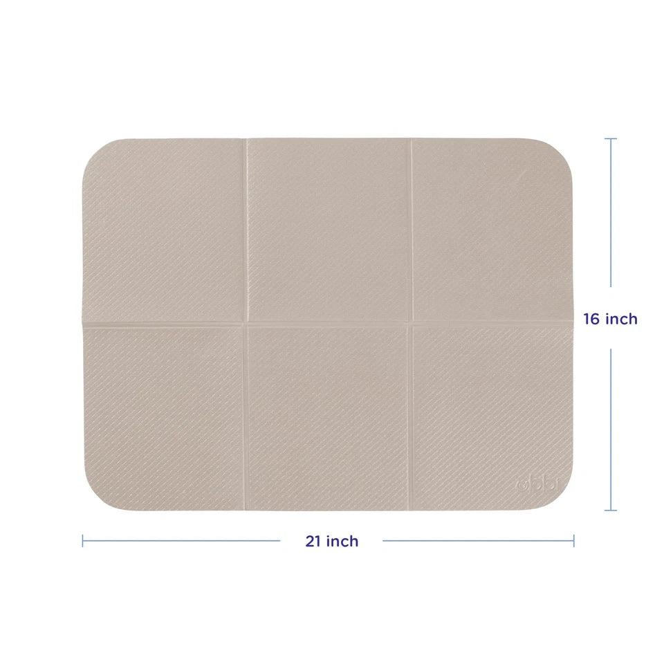 Ubbi - On The Go Changing Mat - Taupe