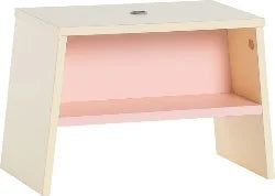 VOX Stool Tuli yellow/pink (L25 x W46 x H30.5) 4.35